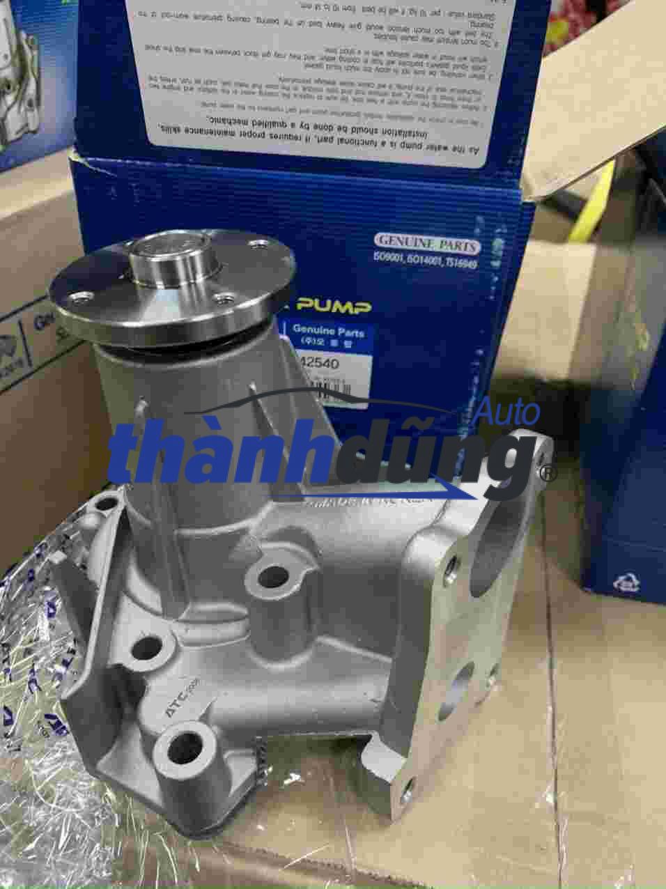 BƠM NƯỚC HYUNDAI PORTER 2, KIA BONGO 3