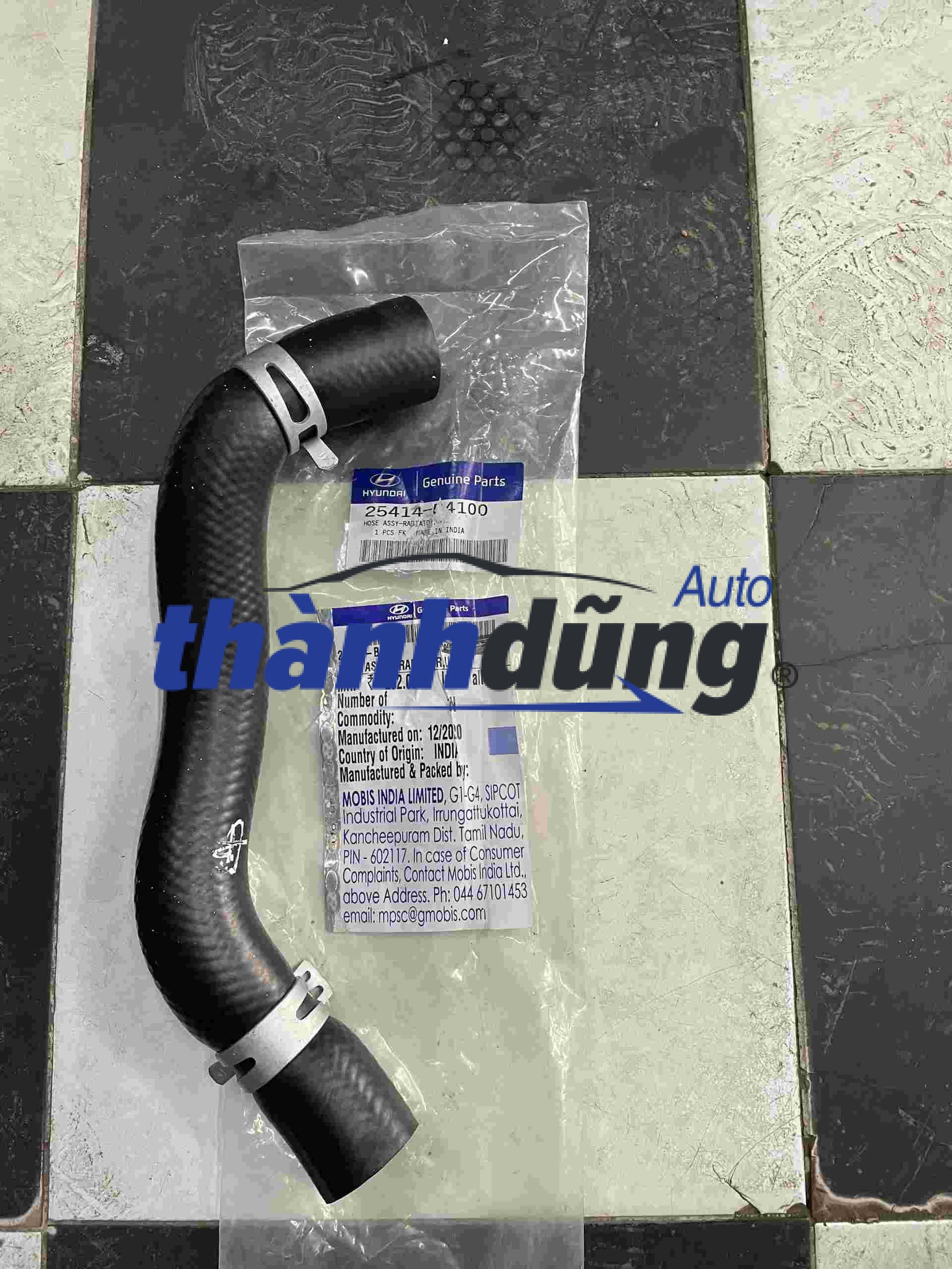 ỐNG NƯỚC TRÊN HYUNDAI I10 GRAND