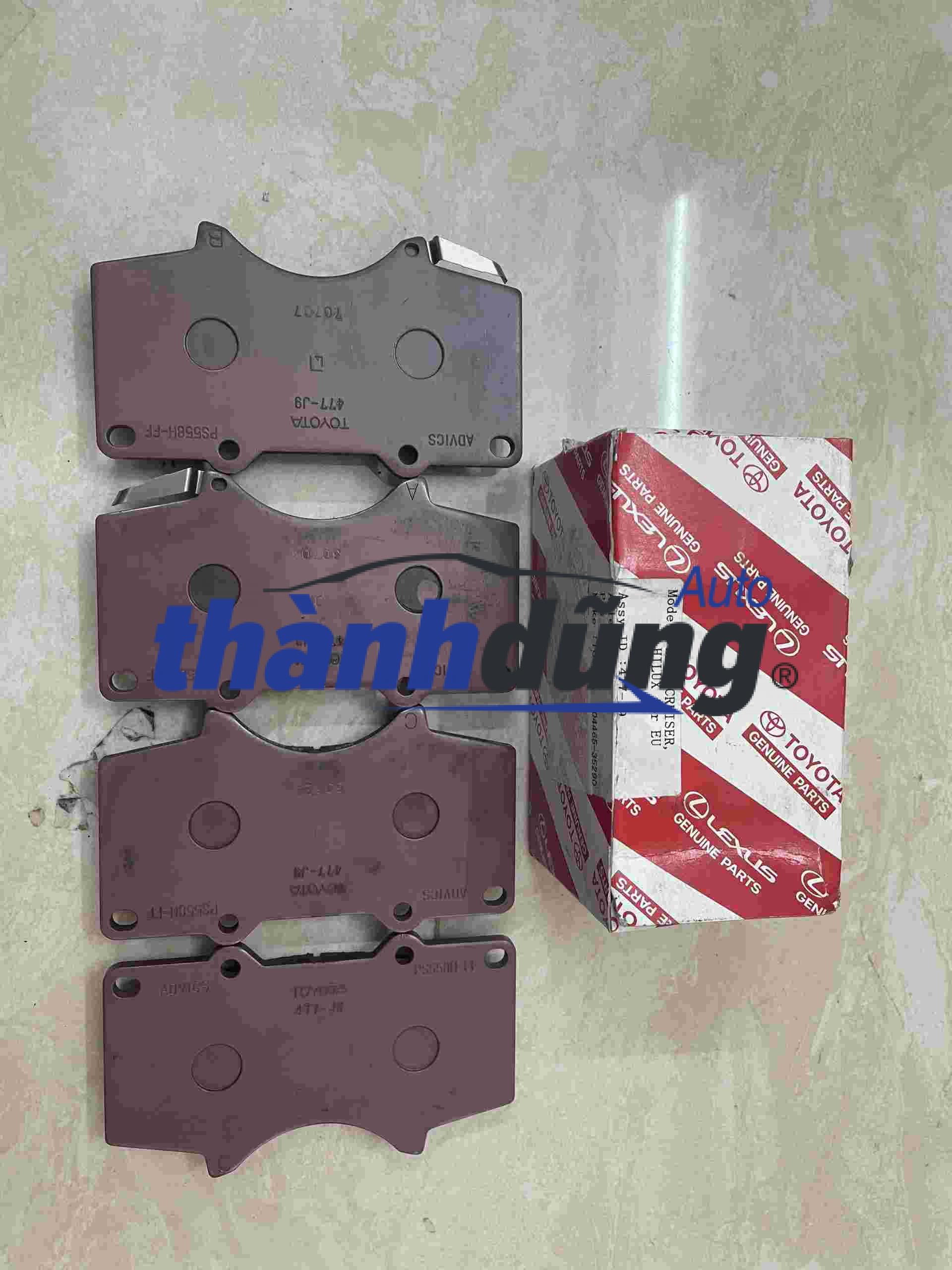 MÁ PHANH TRƯỚC TOYOTA HILUX