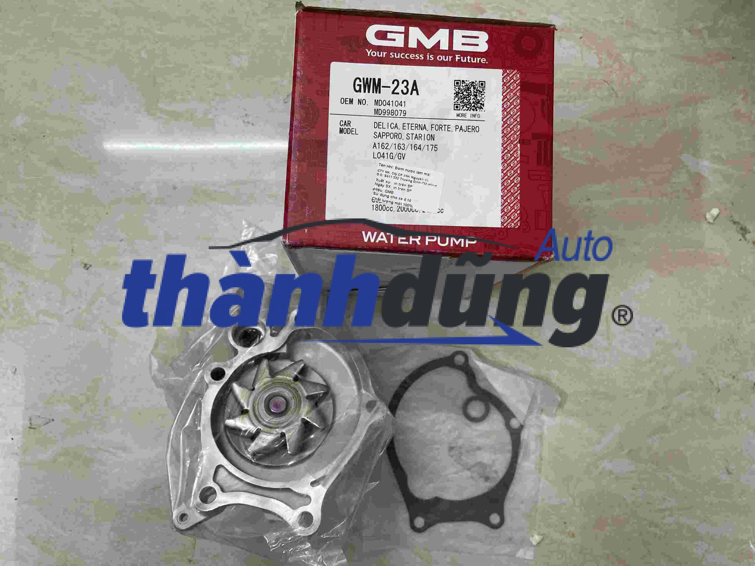 BƠM NƯỚC ĐỘNG CƠ MITSUBISHI JOLIE