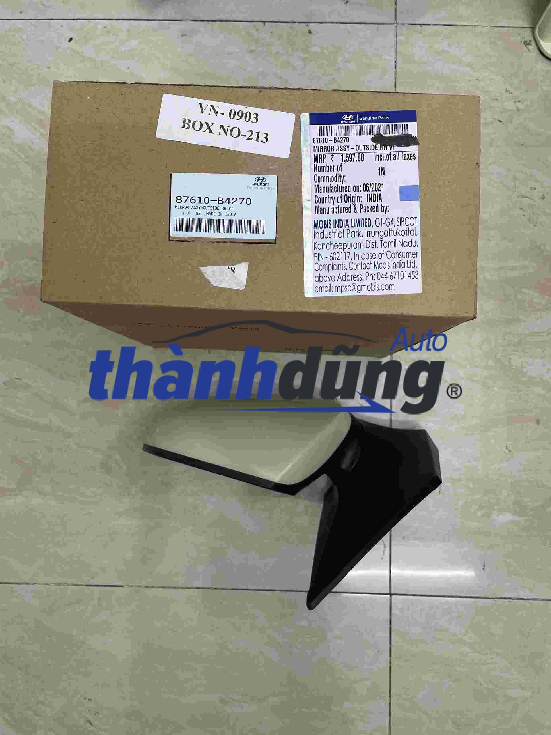 GƯƠNG CHIẾU HẬU HYUNDAI I10 CHÍNH HÃNG