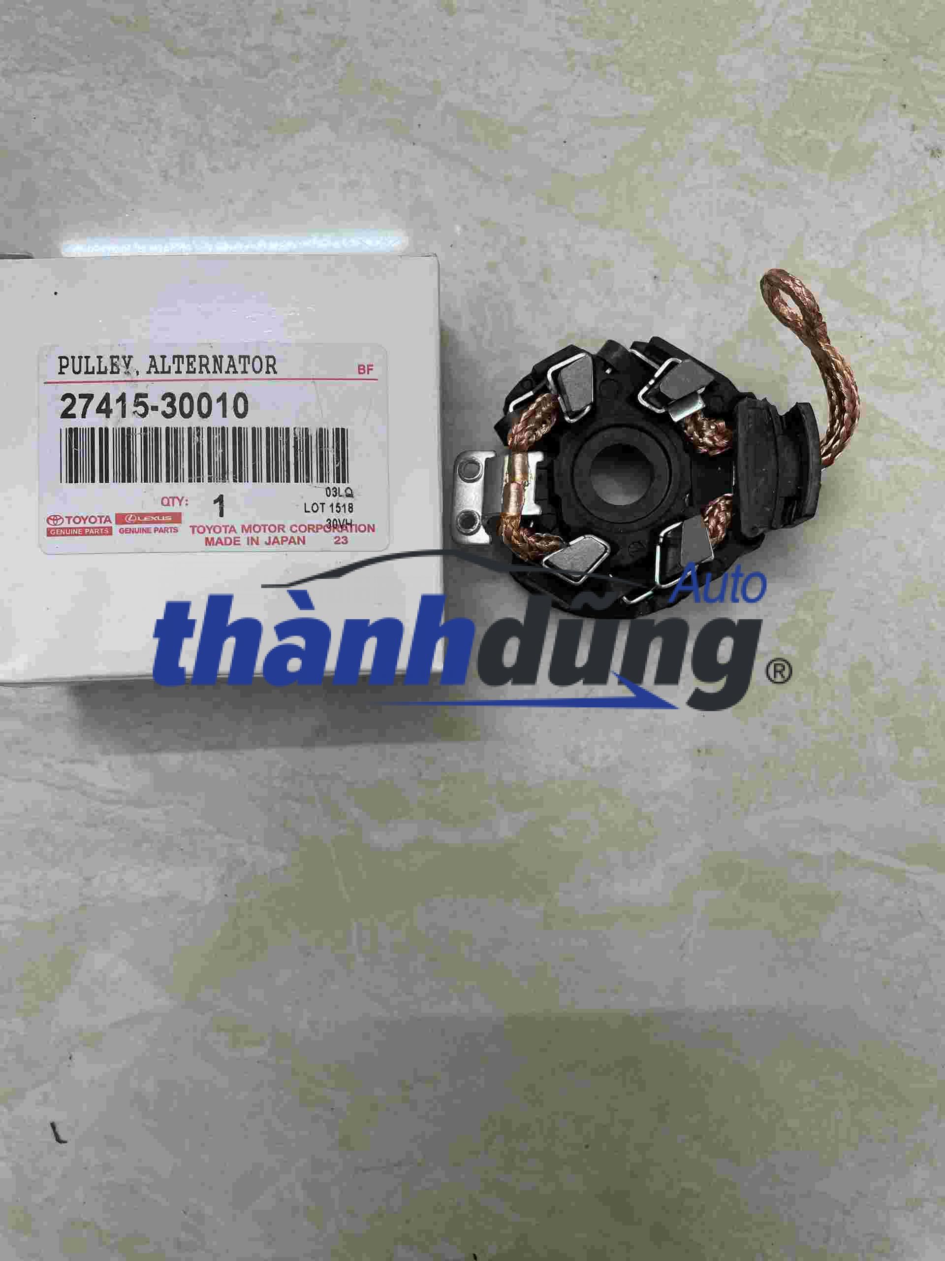 GIÁ CHỔI THAN ĐỀ TOYOTA HIACE, INNOVA, HILUX