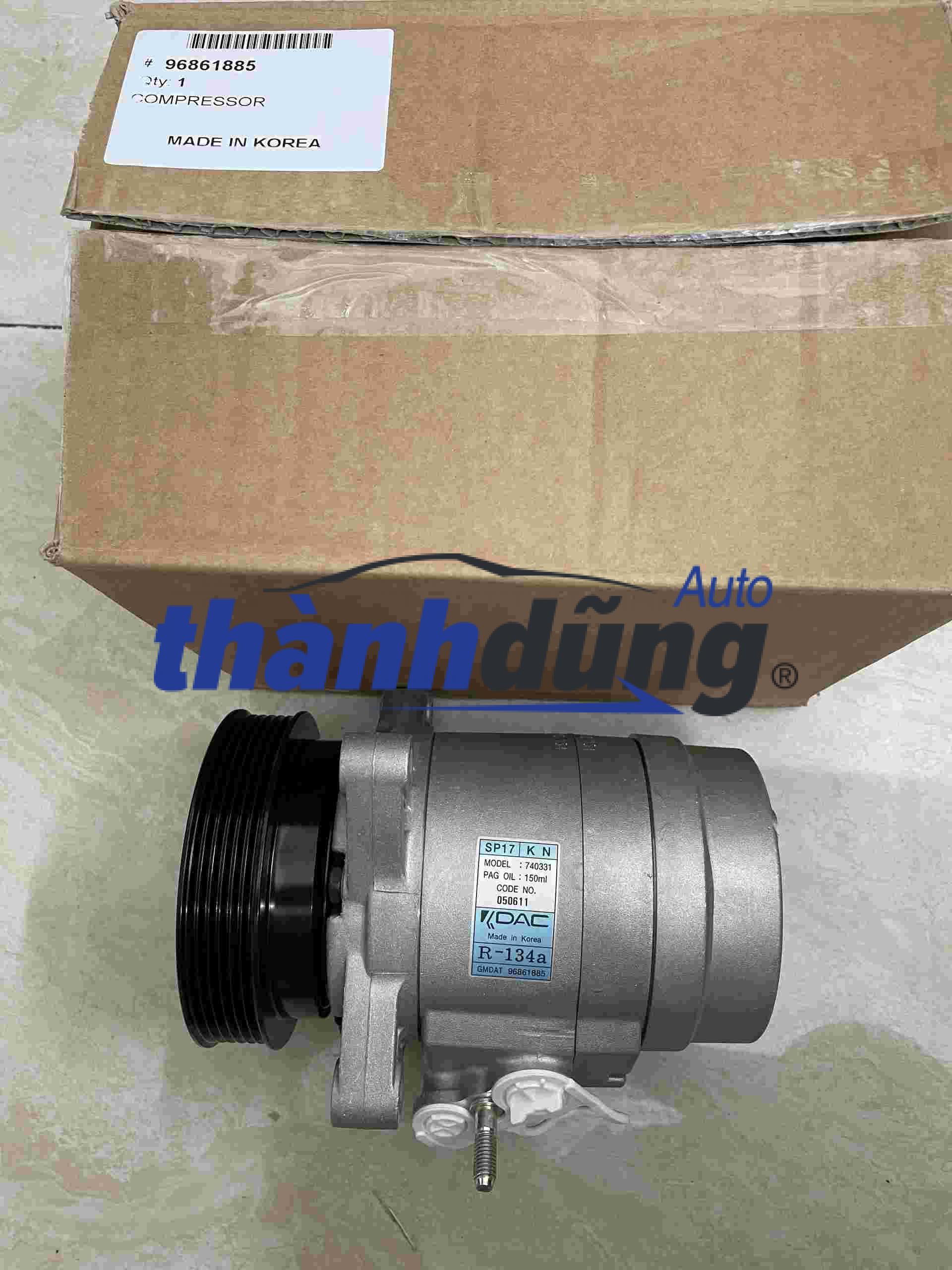 LỐC ĐIỀU HÒA XE CHEVROLET CAPTIVA MÁY XĂNG