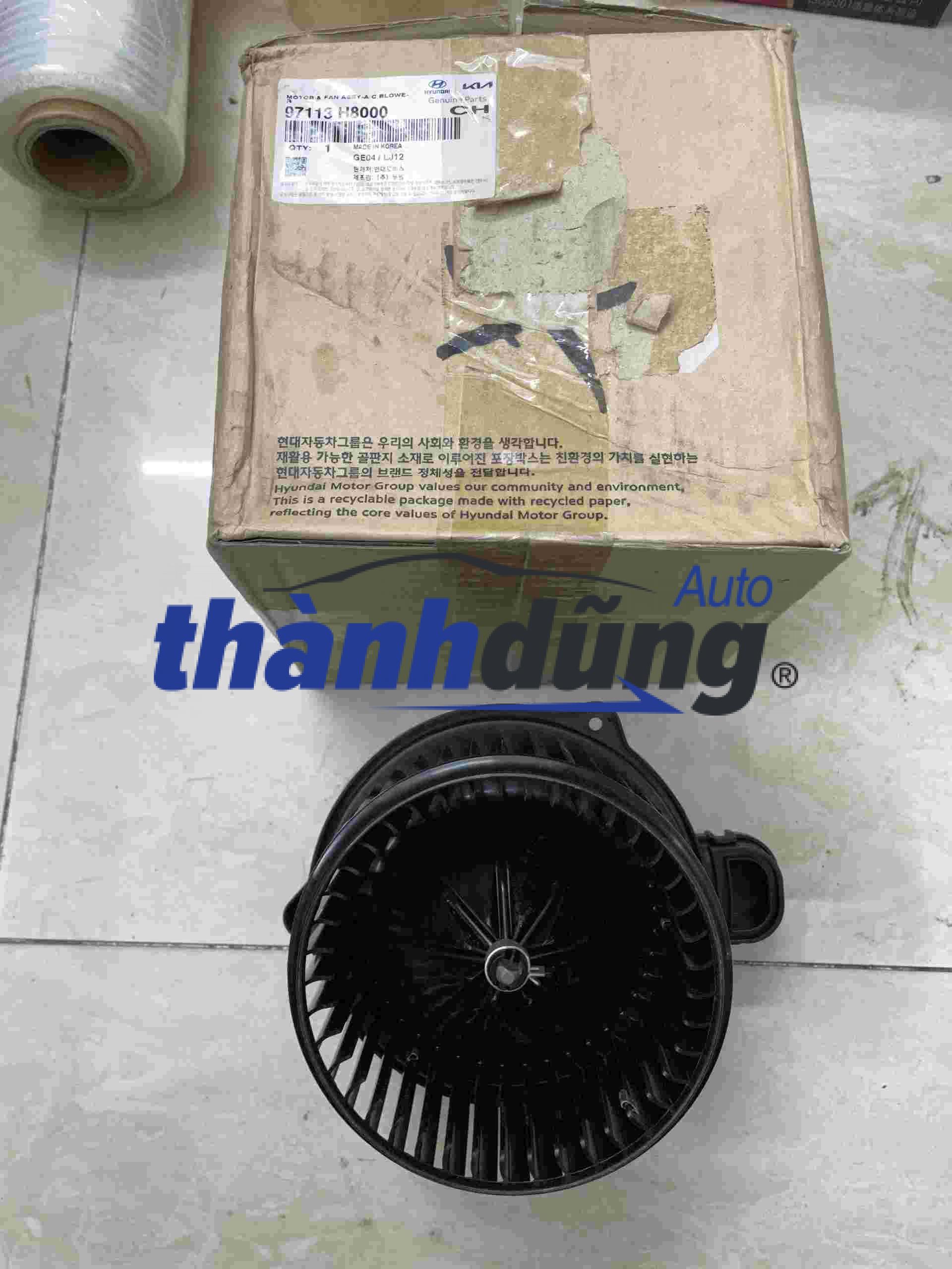 QUẠT GIÓ ĐIỀU HÒA KIA SOUL, RIO