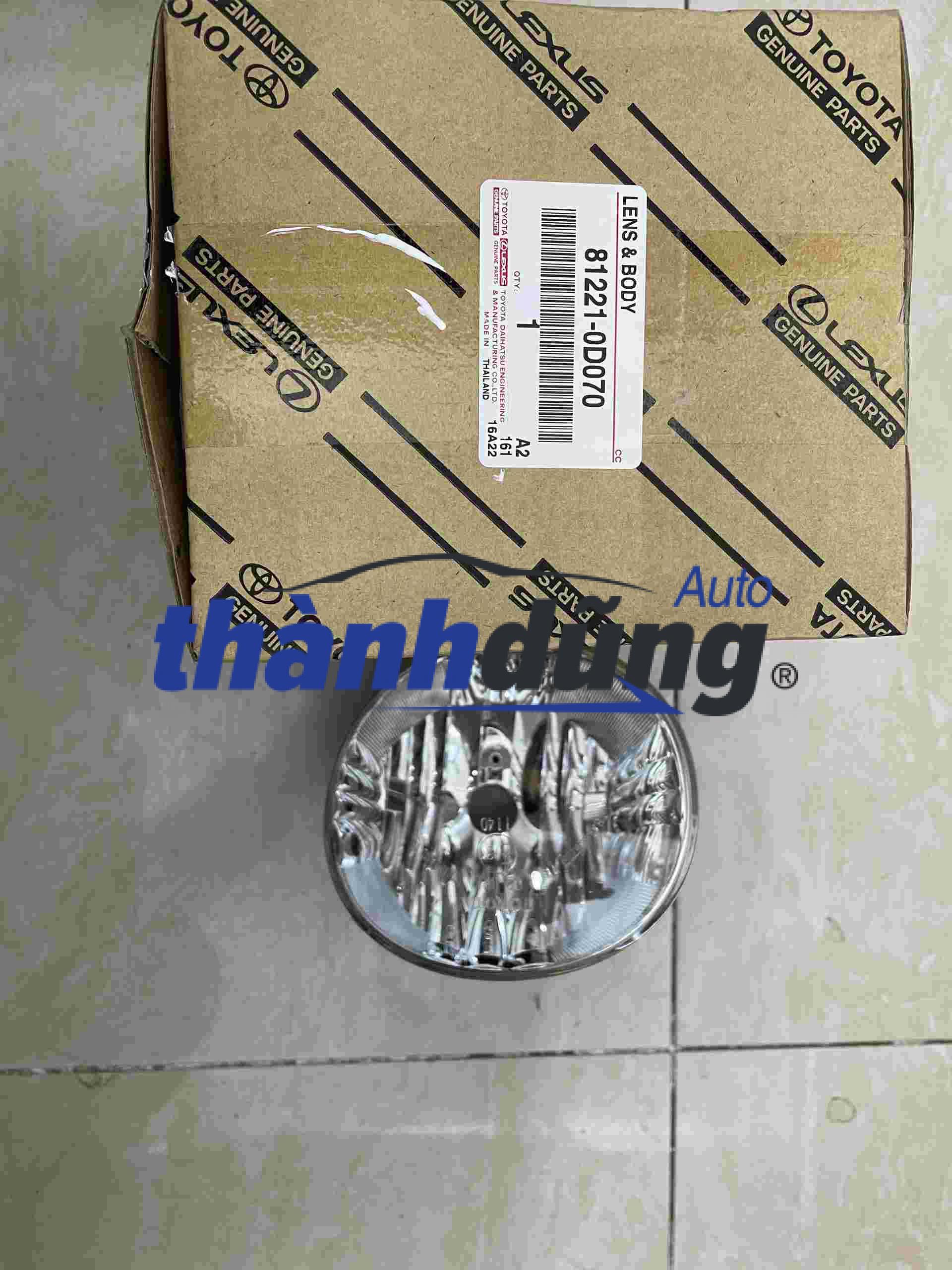 ĐÈN GẦM TOYOTA VIOS CHÍNH HÃNG