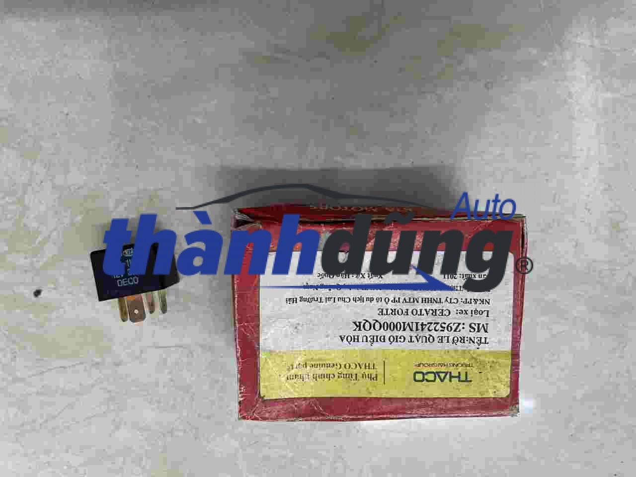 RƠ LE QUẠT GIÓ ĐIỀU HOÀ KIA CERATO, FORTE