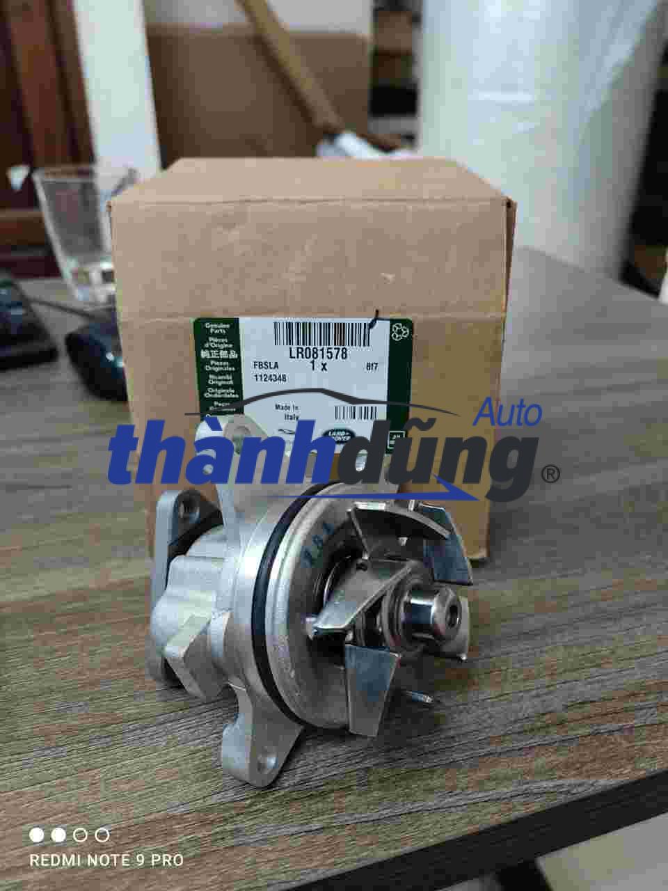 BƠM NƯỚC LAND ROVER EVOQUE