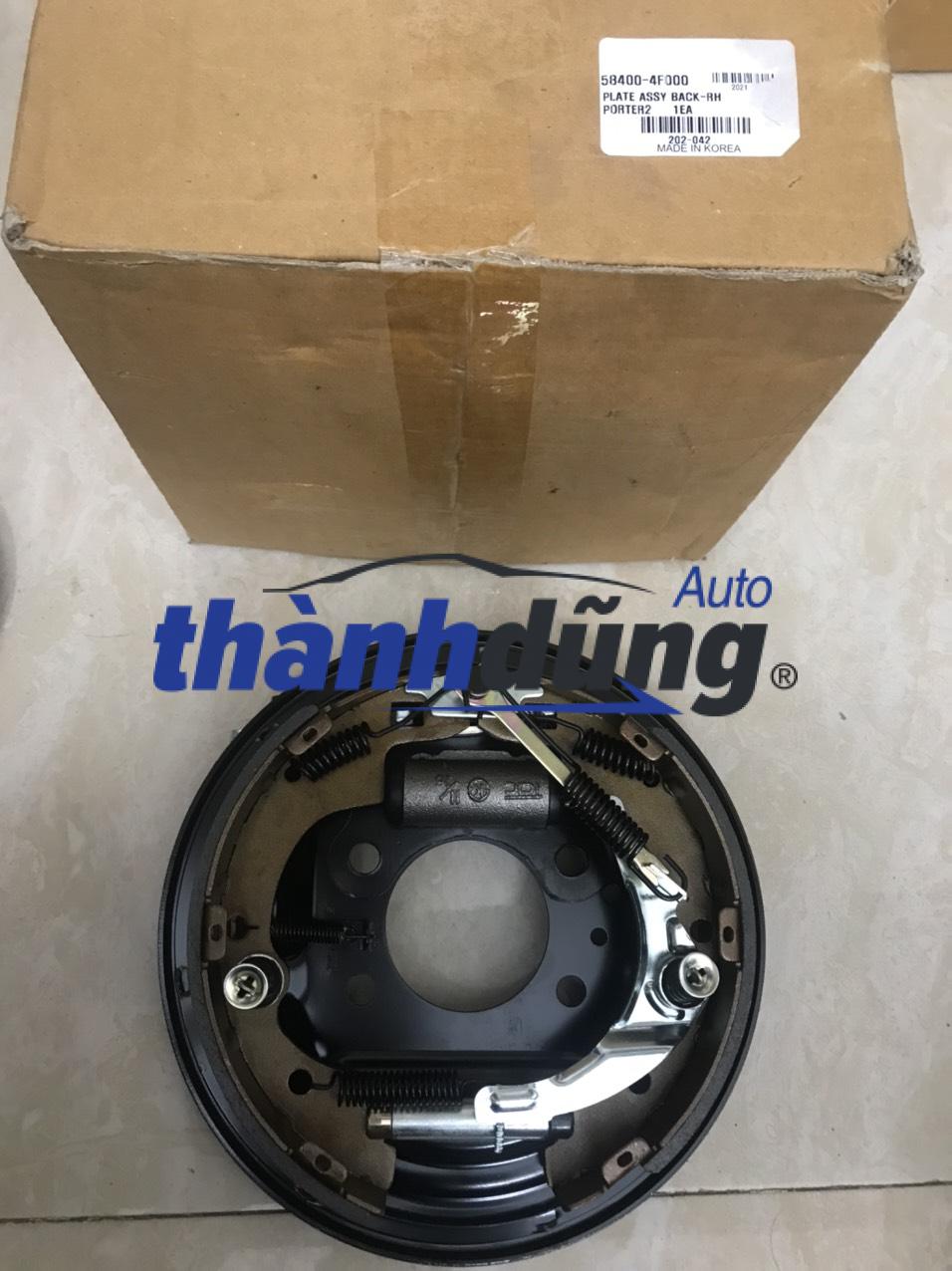 CỤM MÂM DỪNG PHANH HYUNDAI PORTER 2