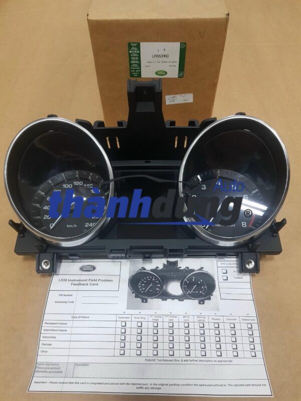 BẢNG ĐỒNG HỒ TÁP LÔ RANGE ROVER EVOQUE