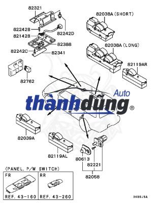 TIẾP ĐIỂM KHÓA CỬA FORD EVEREST - Ảnh 3
