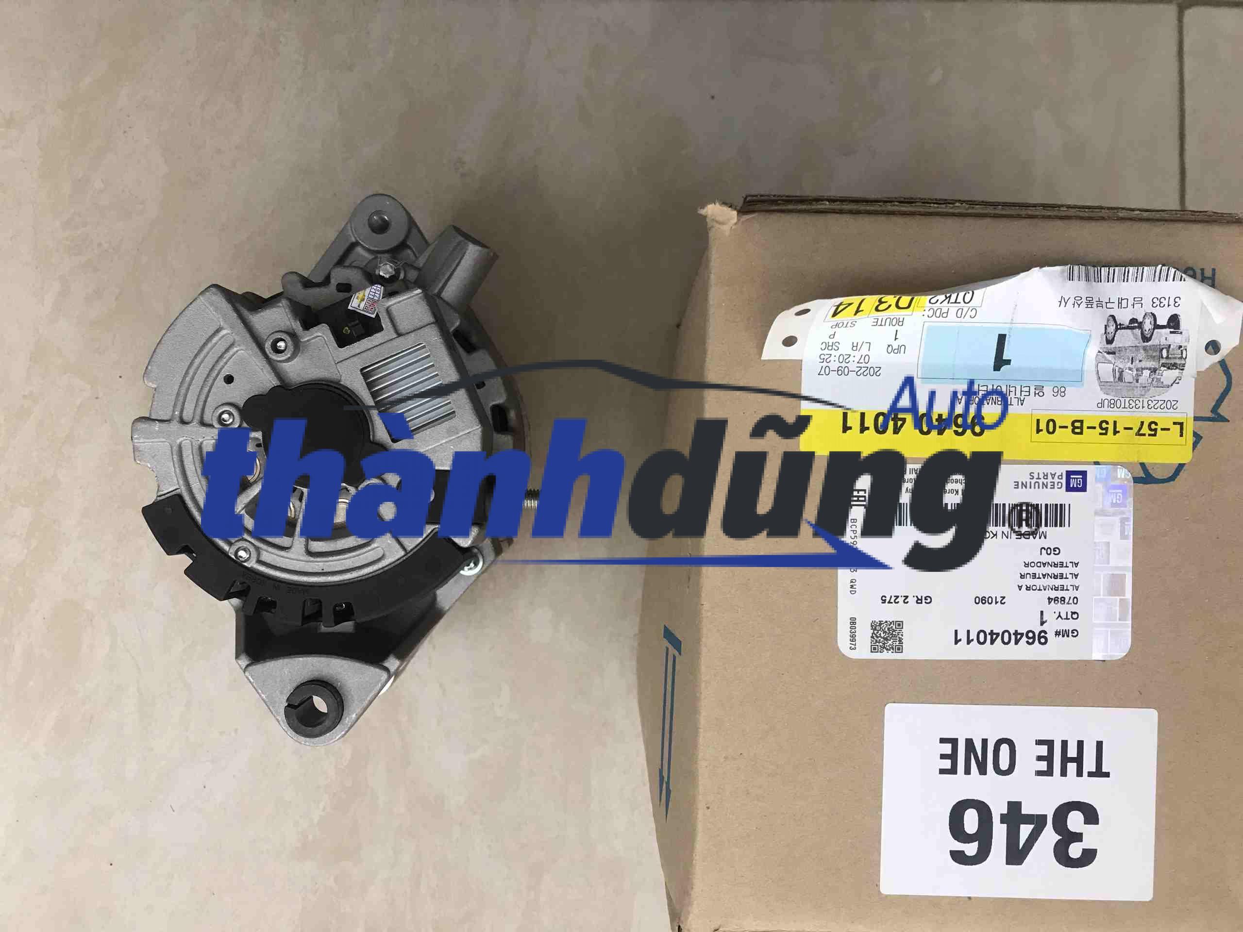 MÁY PHÁT ĐIỆN CHEVROLET VIVANT 2.0