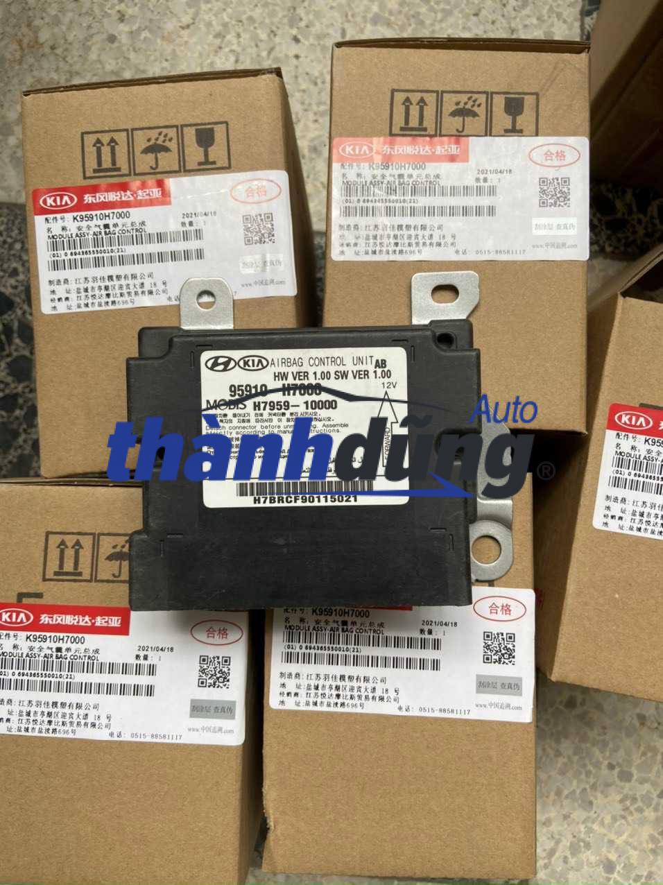 HỘP ĐIỀU KHIỂN TÚI KHÍ KIA SOLUTO 2019