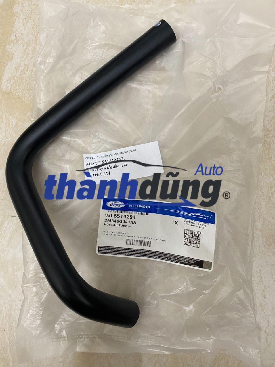 ỐNG HỒI DẦU TURBO FORD RANGER