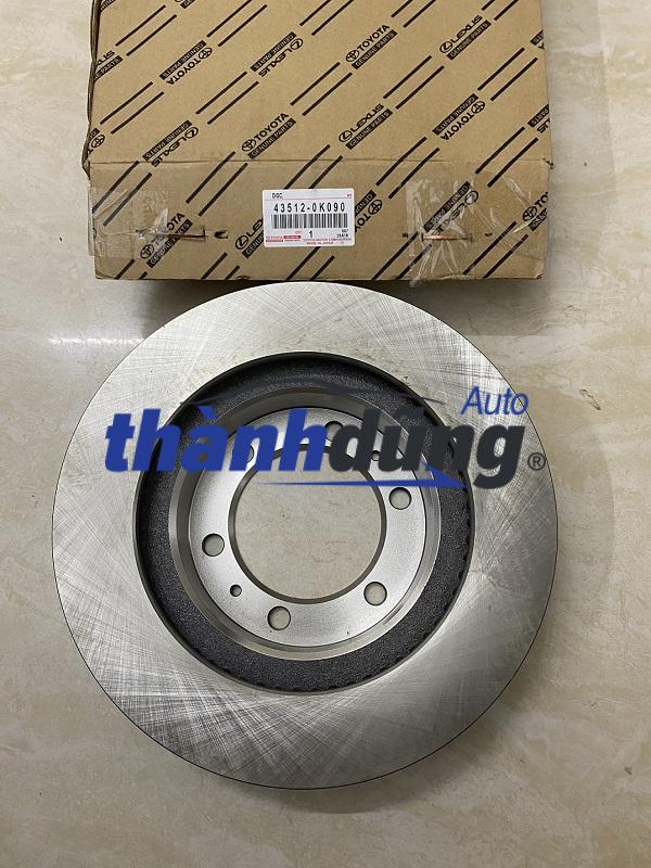 ĐĨA THẮNG TRƯỚC TOYOTA HILUX 2013-2021