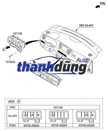 CÔNG TẮC DỪNG KHẨN CẤP KIA CARNIVAL 2014-2018