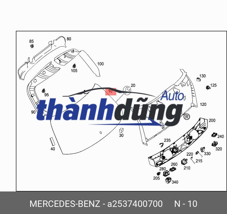 KÍNH CỐP HẬU KIA SORENTO 2014 | 87110-C5200 - Ảnh 6