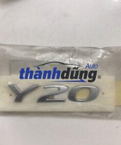CHỮ Y20 DÁN HYUNDAI SONATA