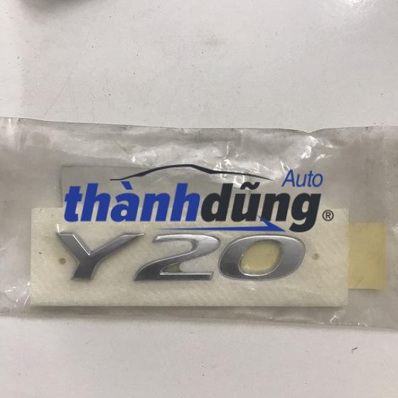 CHỮ Y20 DÁN HYUNDAI SONATA