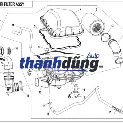LỌC GIÓ ĐIỀU HÒA SSANGYONG XLV - Ảnh 4