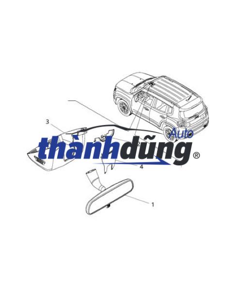 GƯƠNG CHIẾU HẬU TRONG XE CHEVROLET CRUZE 2009-2018 | 13524916 - Ảnh 4