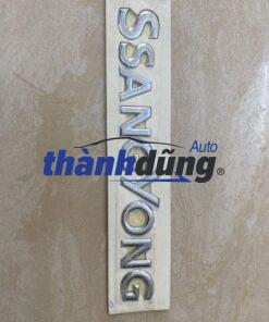CHŨ NỔI SSANGYONG XE SSANGYONG MUSSO
