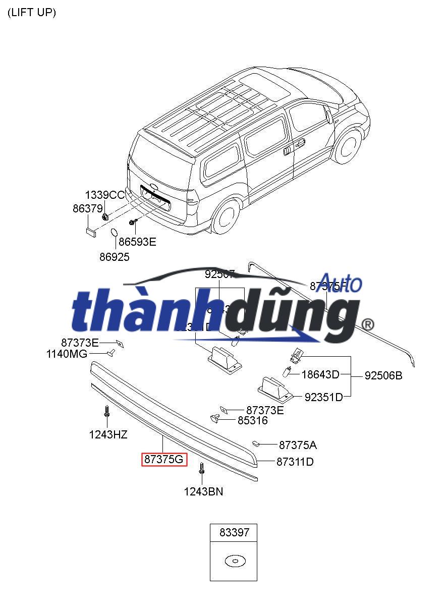 KÍNH CHẮN GIÓ TRƯỚC XE SUZUKI CIAZ 2017 | 84510M79M00 - Ảnh 4