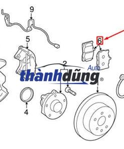 BỐ THẮNG TRƯỚC VINFAST VF9 2023-2026 | CHS80009030