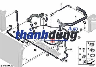 KÉT NƯỚC MERCEDES E350 - Ảnh 4
