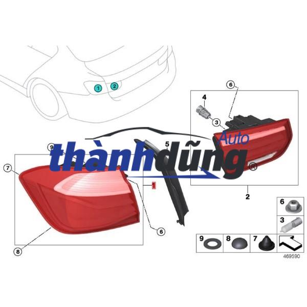 ĐÈN HẬU PHỤ MITSUBISHI ATTRAGE 2021 - Ảnh 4