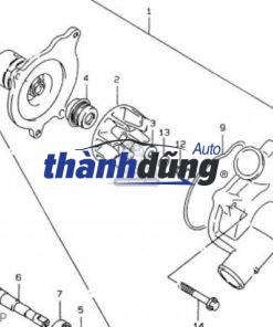 BƠM NƯỚC ĐỘNG CƠ KIA MORNING 1.2