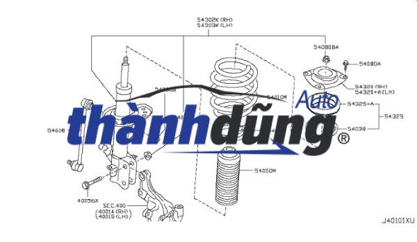 BÁT BÈO GIẢM XÓC SSANGYONG XLV | 4432235002 - Ảnh 4