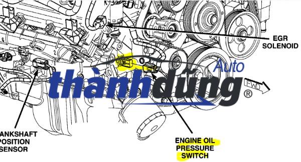 CẢM BIẾN ÁP SUẤT DẦU VINFAST FADIL | 25189669 - Ảnh 3