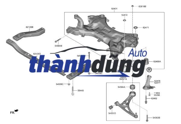 CAO SU CHỤP BỤI CÔN HONDA CITY | 22841RPF000 - Ảnh 4