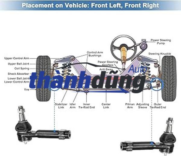 ROTUYN LÁI TRONG RENAULT KOLEOS | 485213026R - Ảnh 3