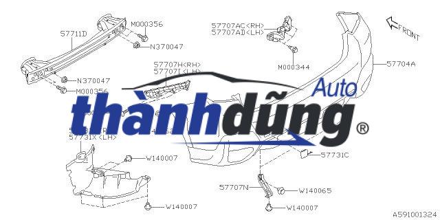 CẢN TRƯỚC FIAT PALIO - Ảnh 4