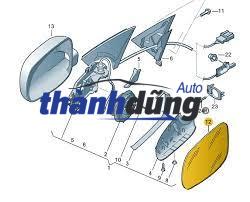 Ốp kính chiếu hậu MAZDA 6 2015-2018 | GW0H691N7 - Ảnh 5