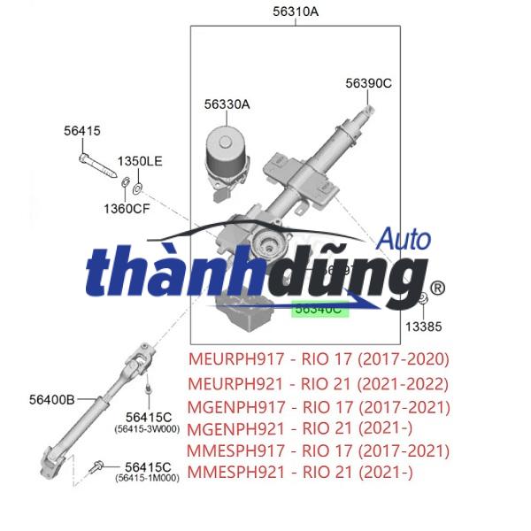 HỘP ĐIỀU KHIỂN CỌC LÁI KIA CERATO 2013-2016 | A756399500 - Ảnh 3
