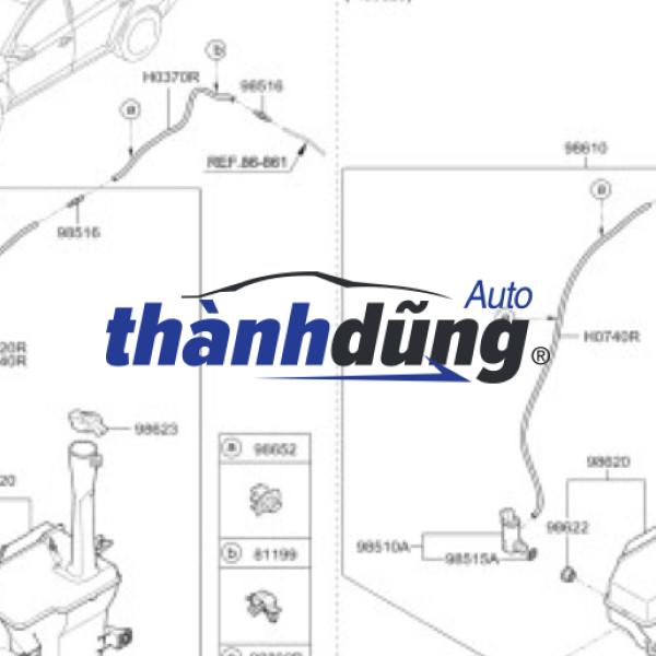 MÔ TƠ BƠM NƯỚC RỬA KÍNH VOLKSWAGEN TOUAREG | 1KD955651A - Ảnh 4