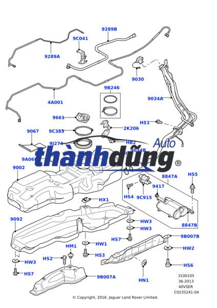 NẮP BÌNH XĂNG TRONG HYUNAI GETZ - Ảnh 4