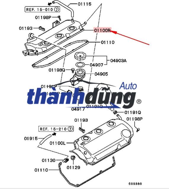 NẮP DÀN CÒ HYUNDAI PORTER 2 | 22410-42520 - Ảnh 4