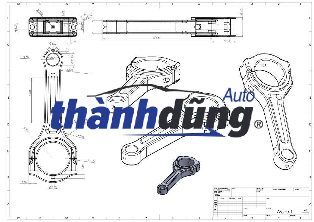 TAY BIÊN KIA SORENTO 2019-2023 | 235102R100 - Ảnh 3