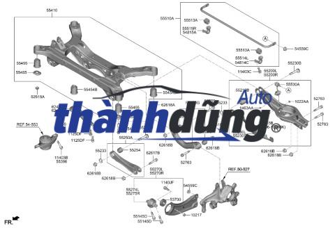 CAO SU CÀNG A DƯỚI MERCEDES ML350 - Ảnh 3