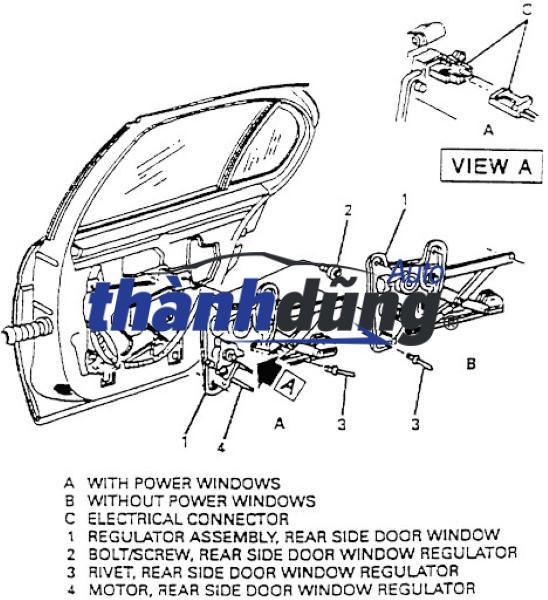 MÔ TƠ LÊN KÍNH MAZDA CX9 2018-2020 - Ảnh 4