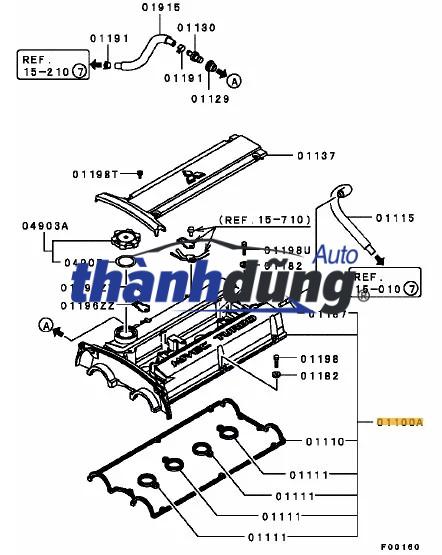 NẮP DÀN CÒ HYUNDAI PORTER 2 | 22410-42520 - Ảnh 3