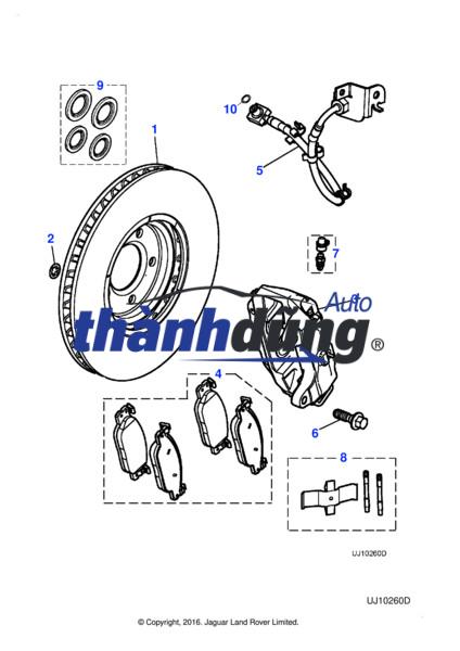 BỐ THẮNG SAU MAZDA CX8 - Ảnh 4
