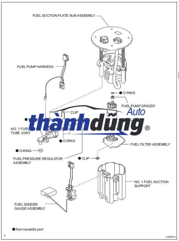 MÔ TƠ BƠM XĂNG FIAT DOBLO - Ảnh 3