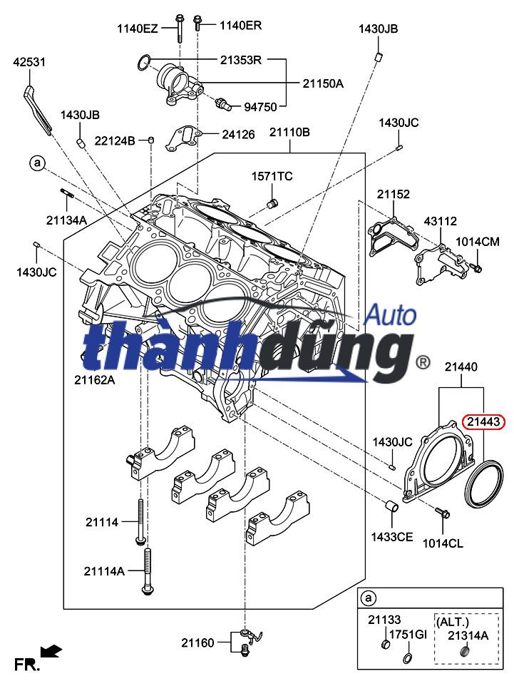 TRỤC CÂN BẰNG HYUNDAI SONATA 2010-2017 | 233002G400 - Ảnh 3