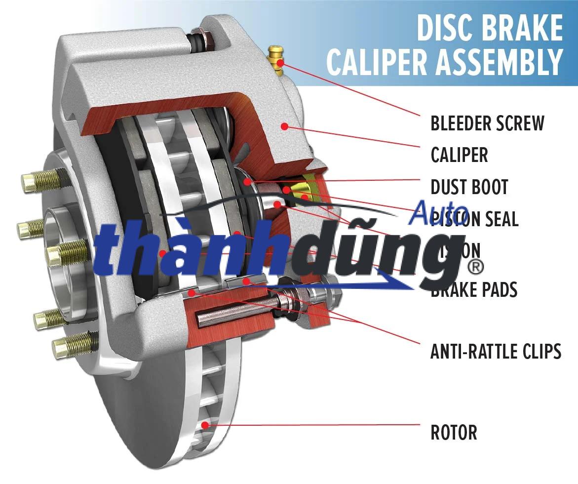 ĐĨA THẮNG SAU TOYOTA VENZA 2009-2015 | 424310T010 - Ảnh 3