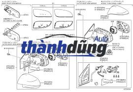 Mặt gương HYUNDAI ELANTRA 2006 | 87611-2H350 - Ảnh 4