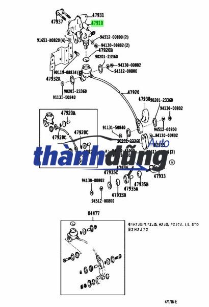CHIA NHỚT THẮNG HYUNDAI STAREX 1998-2007 | 594104A030 - Ảnh 5
